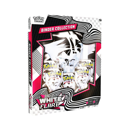 POKEMON SCARLET & VIOLET SV10.5 WHITE FLARE BINDER COLLECTION BOX